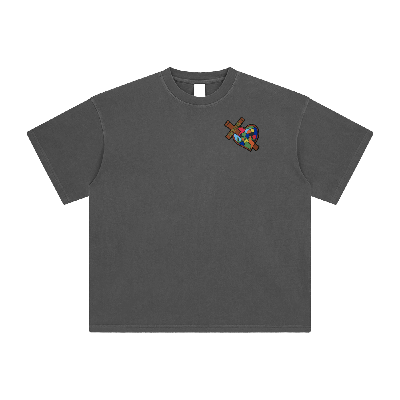 Take Heart! Undefeated 4s T-Shirt (Enzyme Washed)