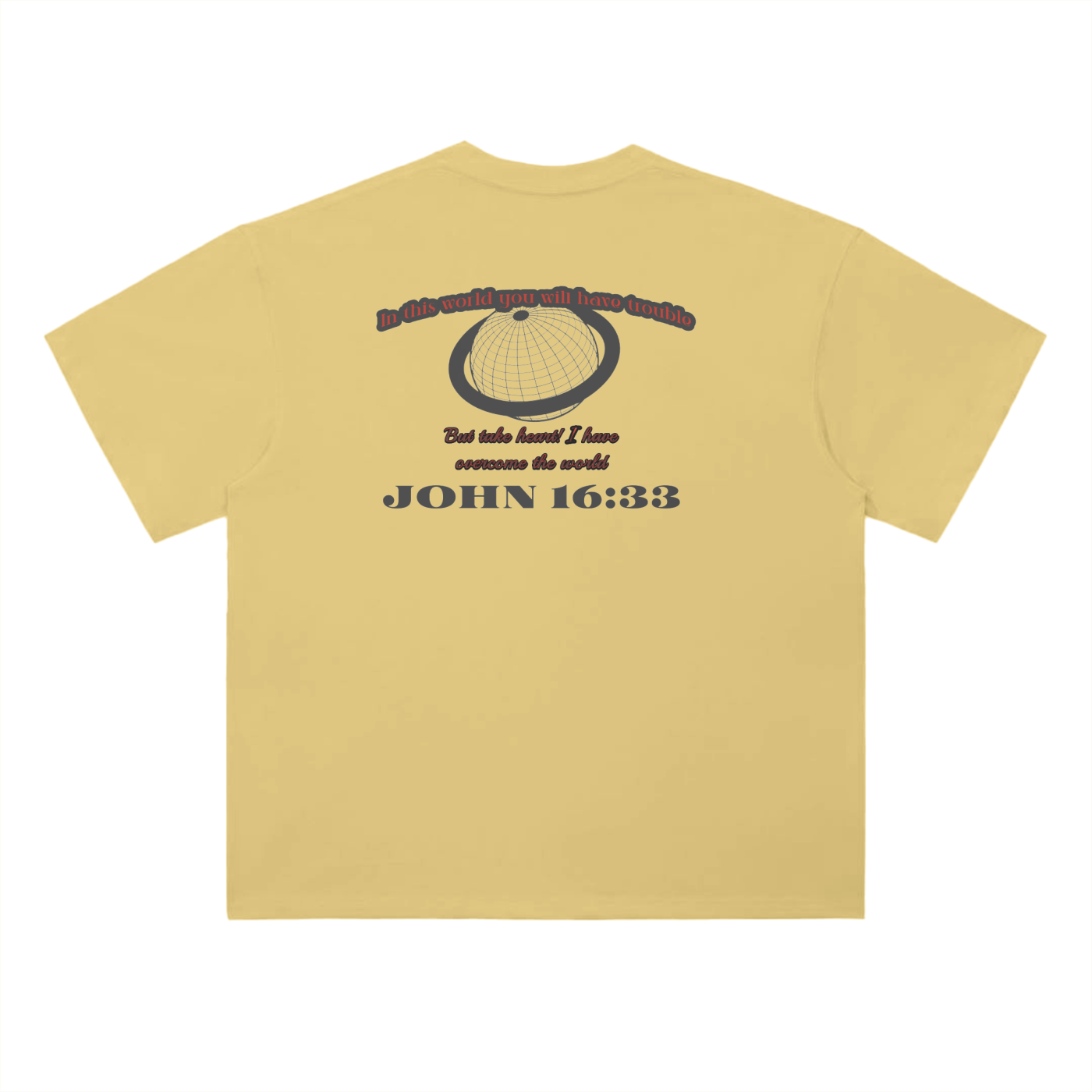 Take Heart! (Logo Centered) - Drop Shoulder T-Shirt