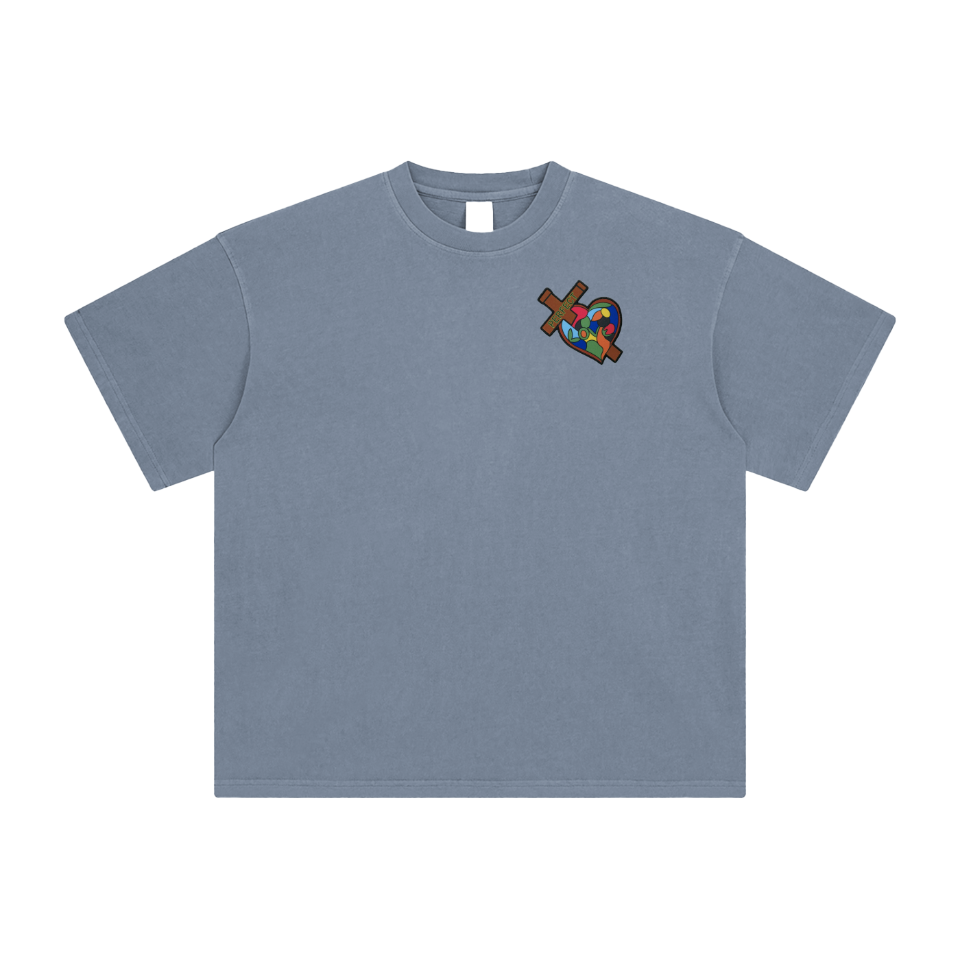 Take Heart! Undefeated 4s T-Shirt (Enzyme Washed)