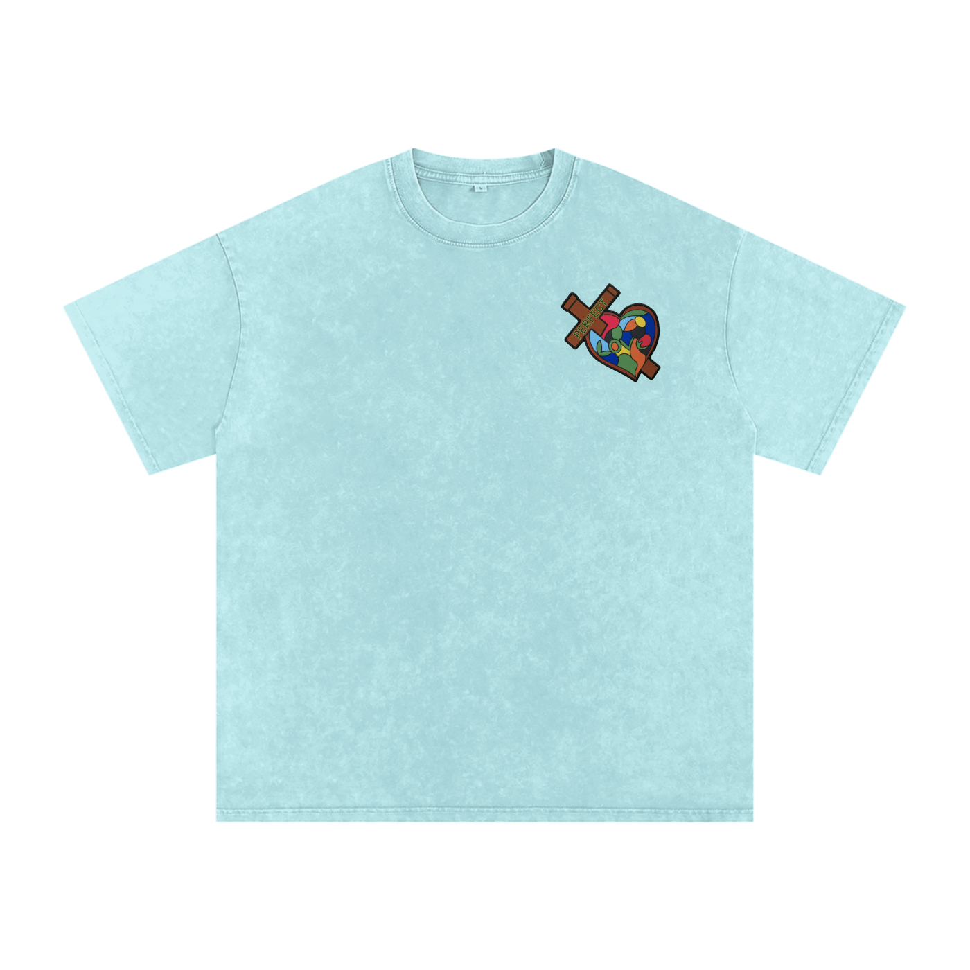 Take Heart! Black Globe (Acid Wash T-Shirt)