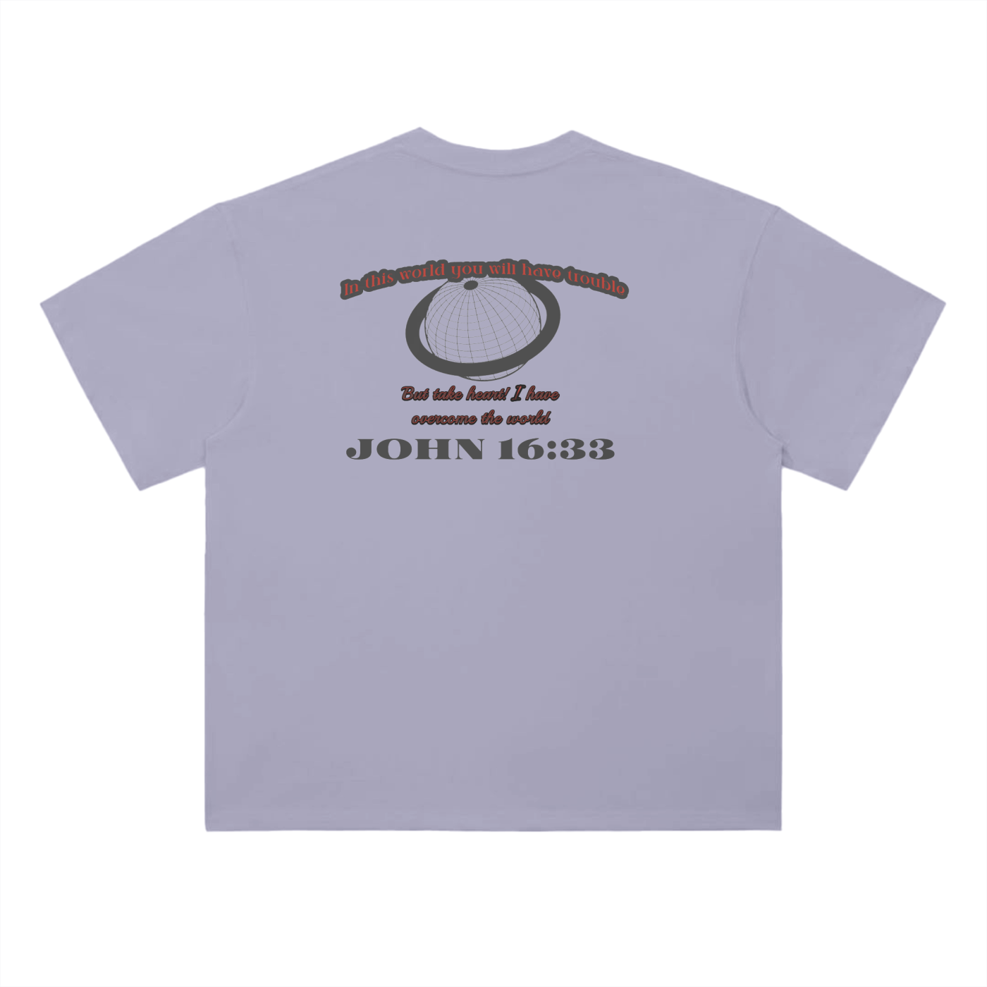 Take Heart! (Logo Centered) - Drop Shoulder T-Shirt