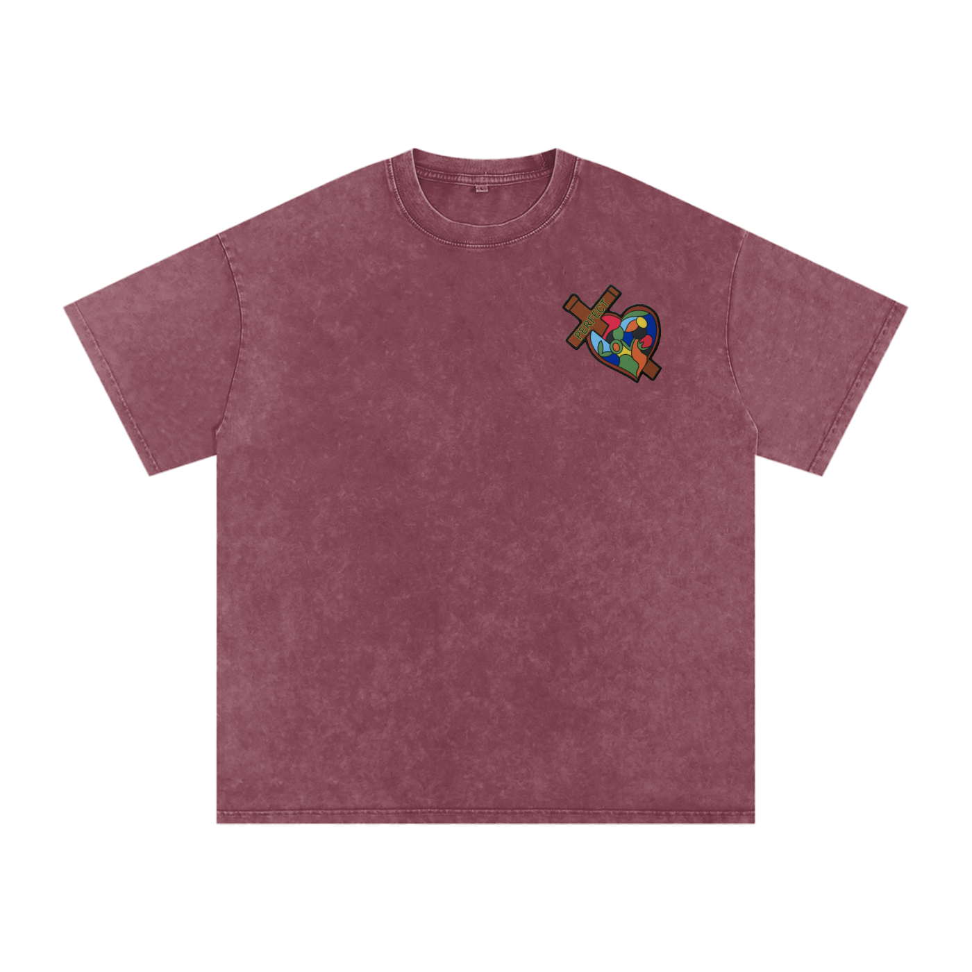 Take Heart! Black Globe (Acid Wash T-Shirt)