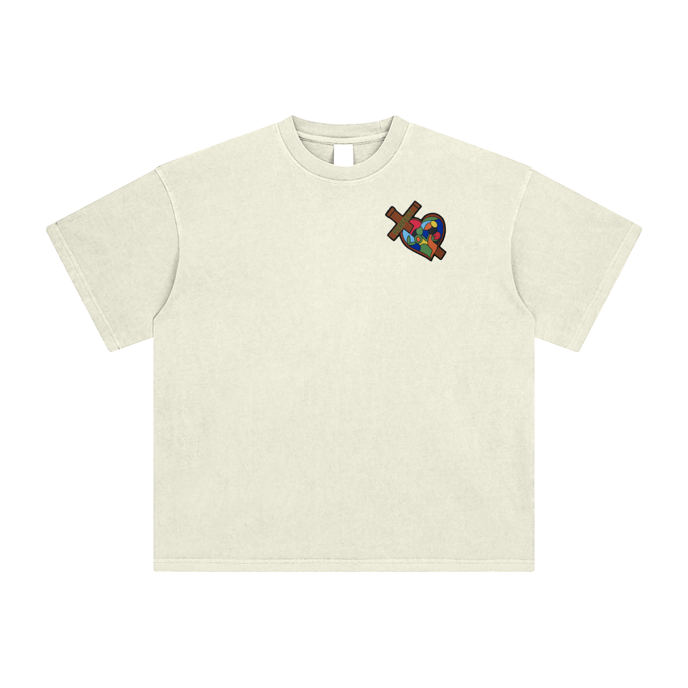 Take Heart! Undefeated 4s T-Shirt (Enzyme Washed)