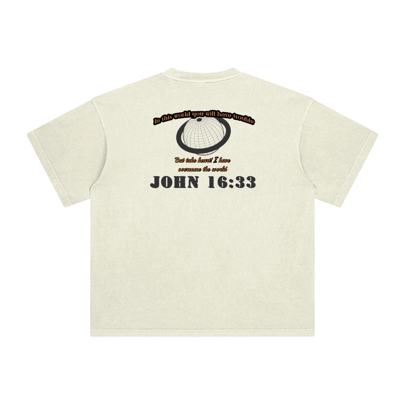 Take Heart! Undefeated 4s T-Shirt (Enzyme Washed)
