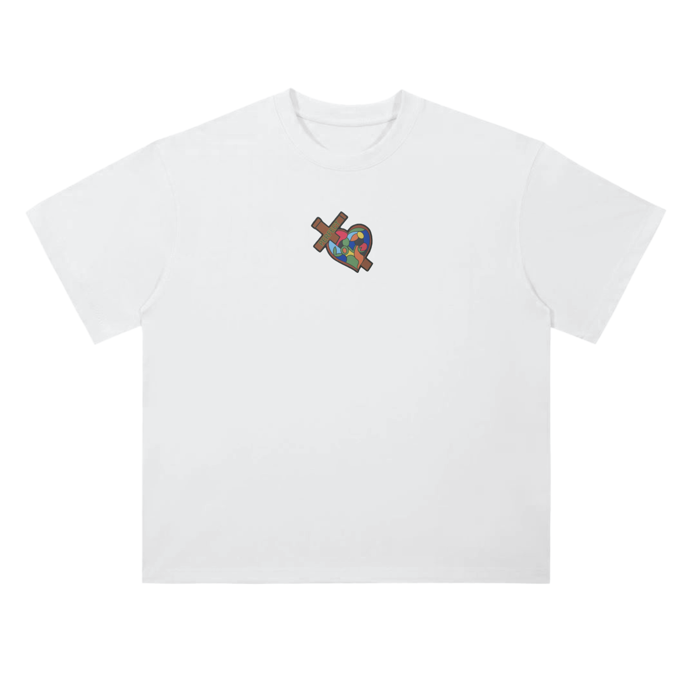 Take Heart! (Logo Centered) - Drop Shoulder T-Shirt