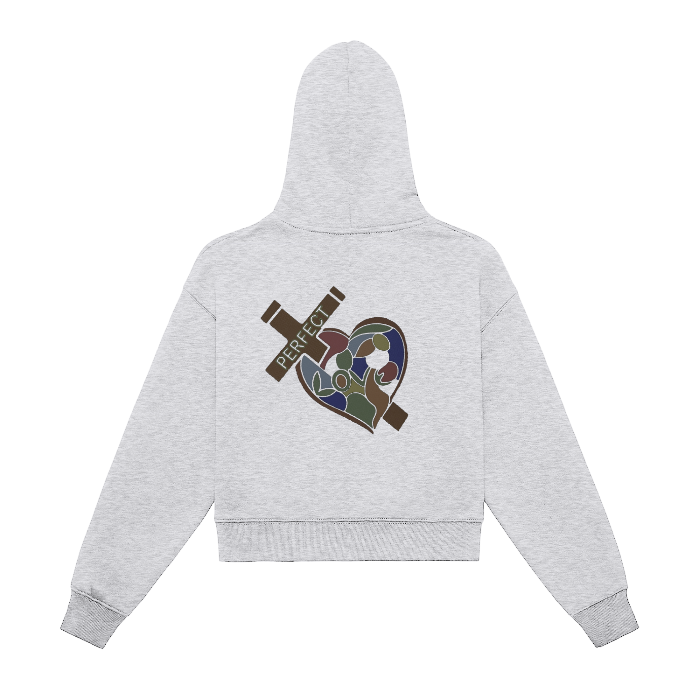 Women's Perfect Love - Zip-Up Crop Hoodie