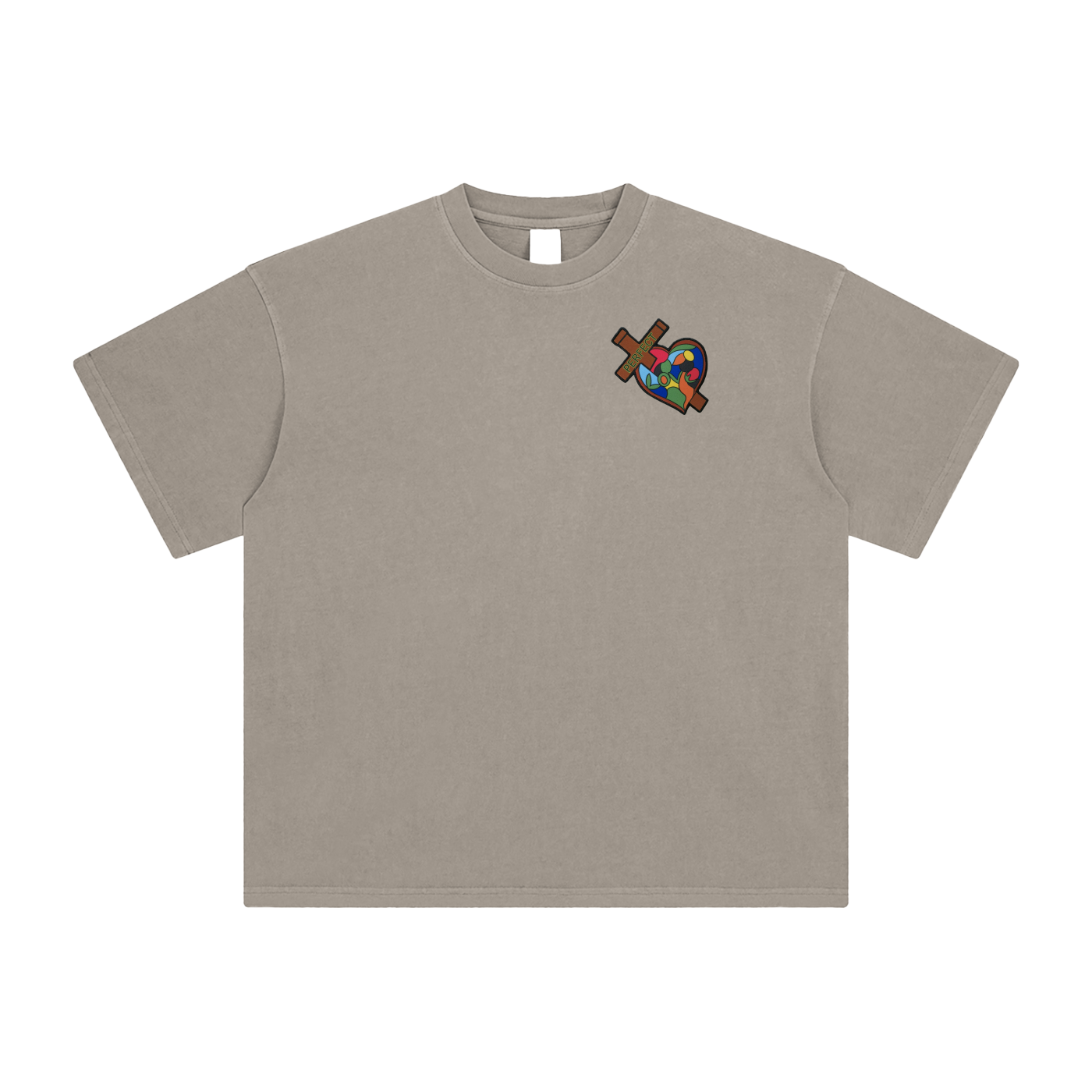 Take Heart! Undefeated 4s T-Shirt (Enzyme Washed)