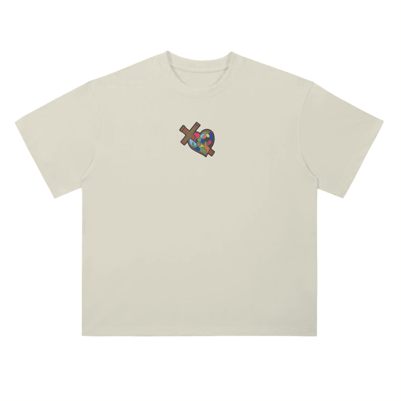 Take Heart! (Logo Centered) - Drop Shoulder T-Shirt