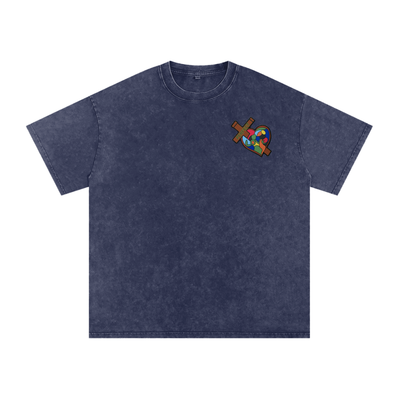 Take Heart! Black Globe (Acid Wash T-Shirt)