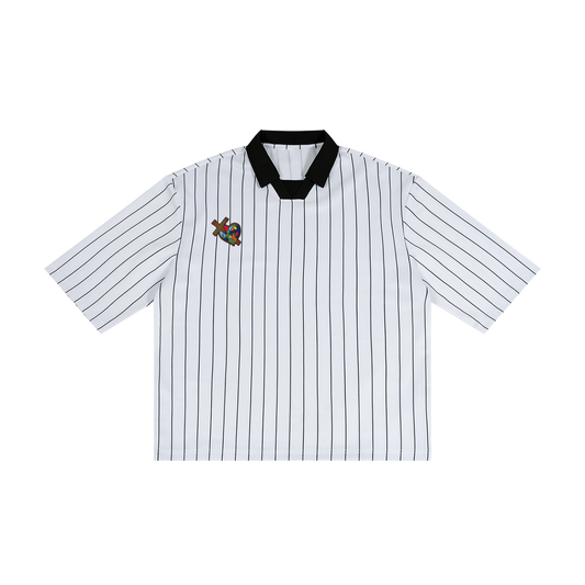 Perfect Love Unisex Pinstripe Soccer Jersey