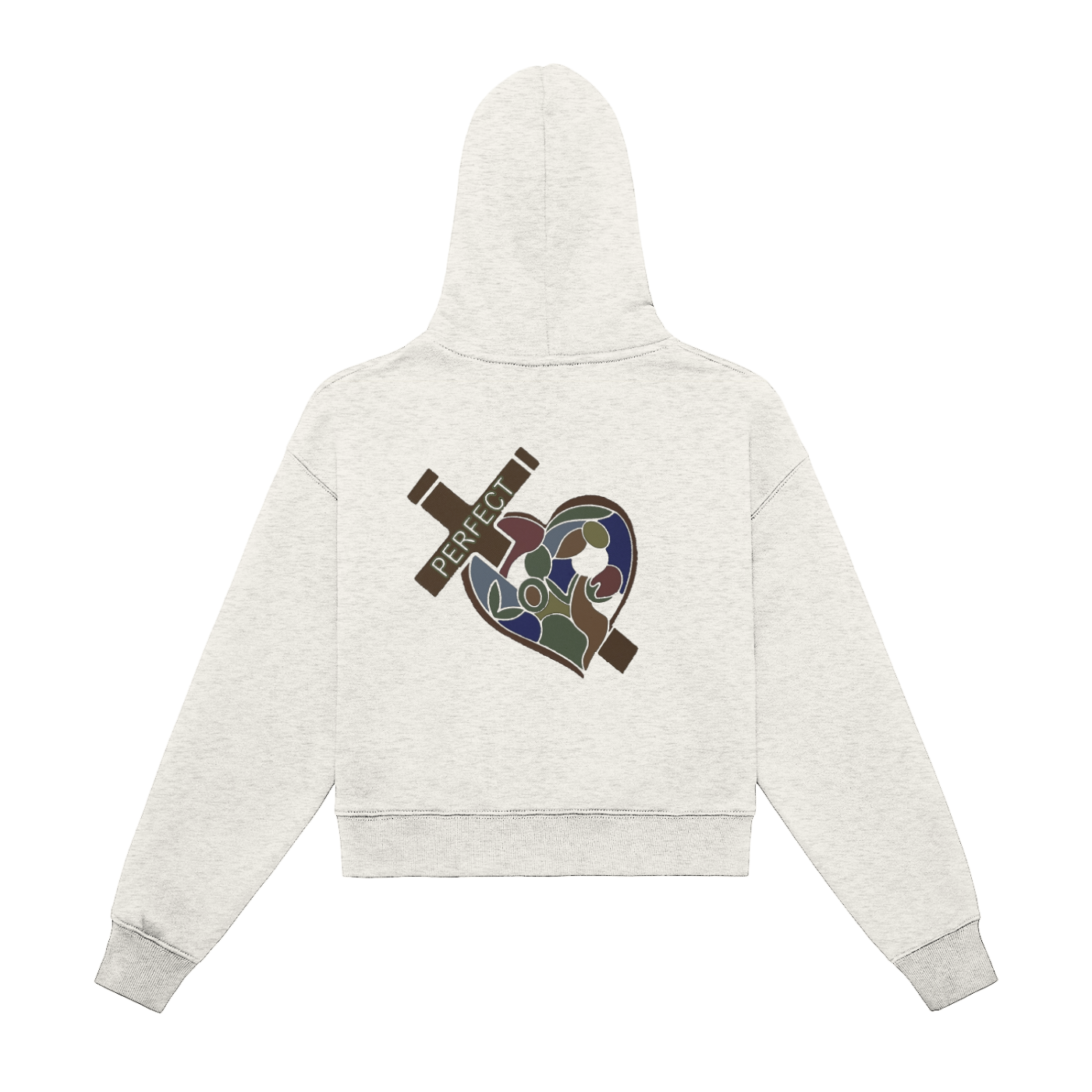 Women's Perfect Love - Zip-Up Crop Hoodie