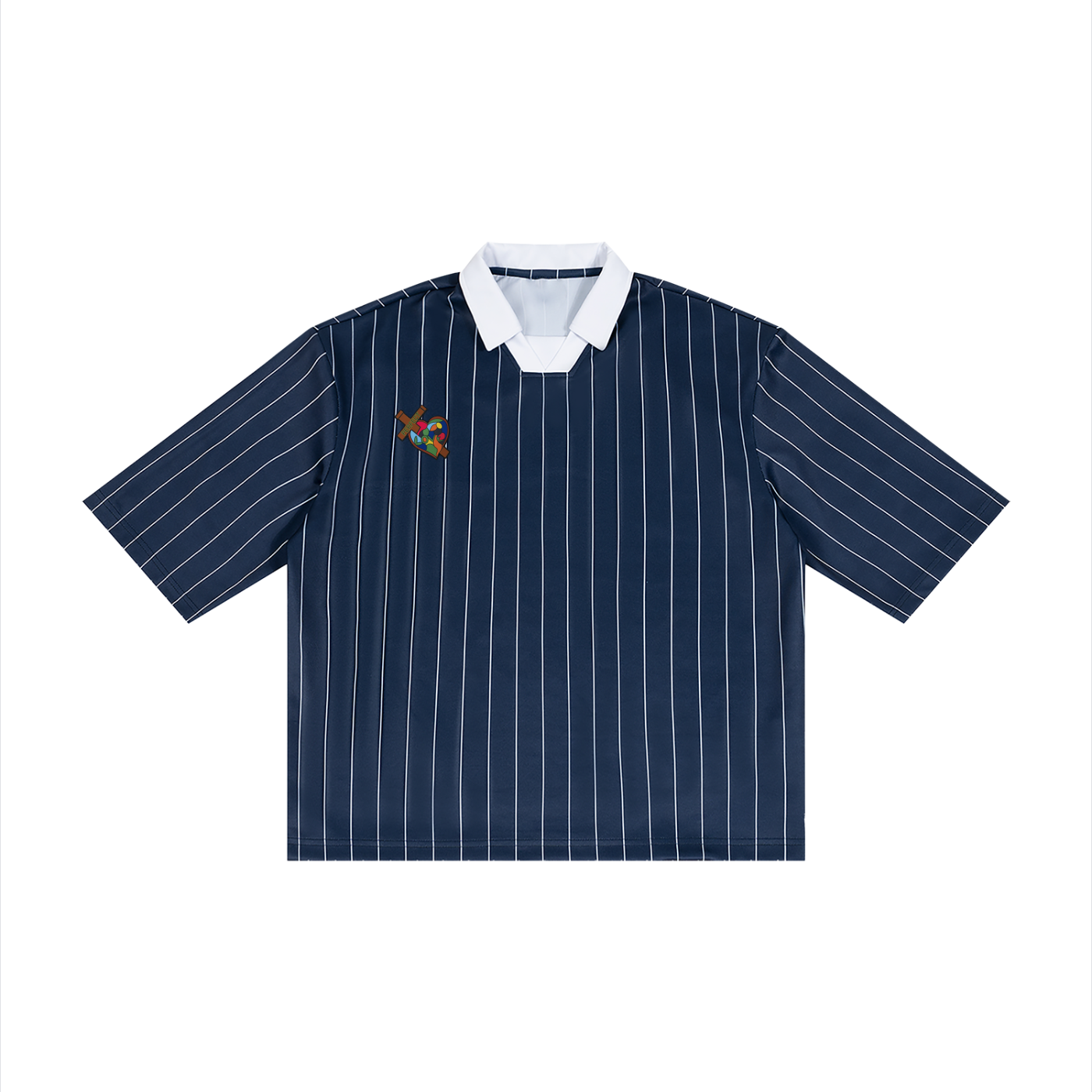 Perfect Love Unisex Pinstripe Soccer Jersey