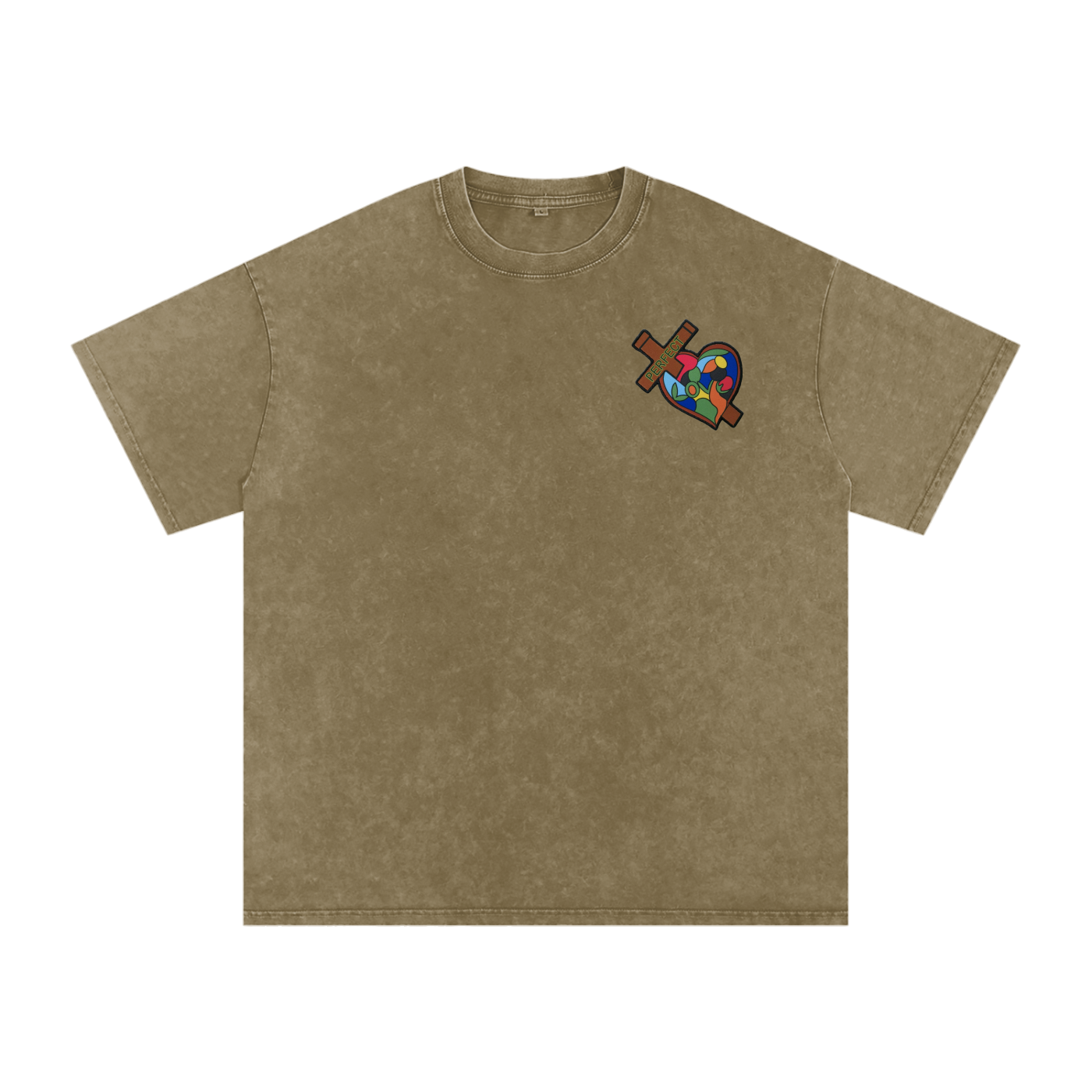 Take Heart! Black Globe (Acid Wash T-Shirt)