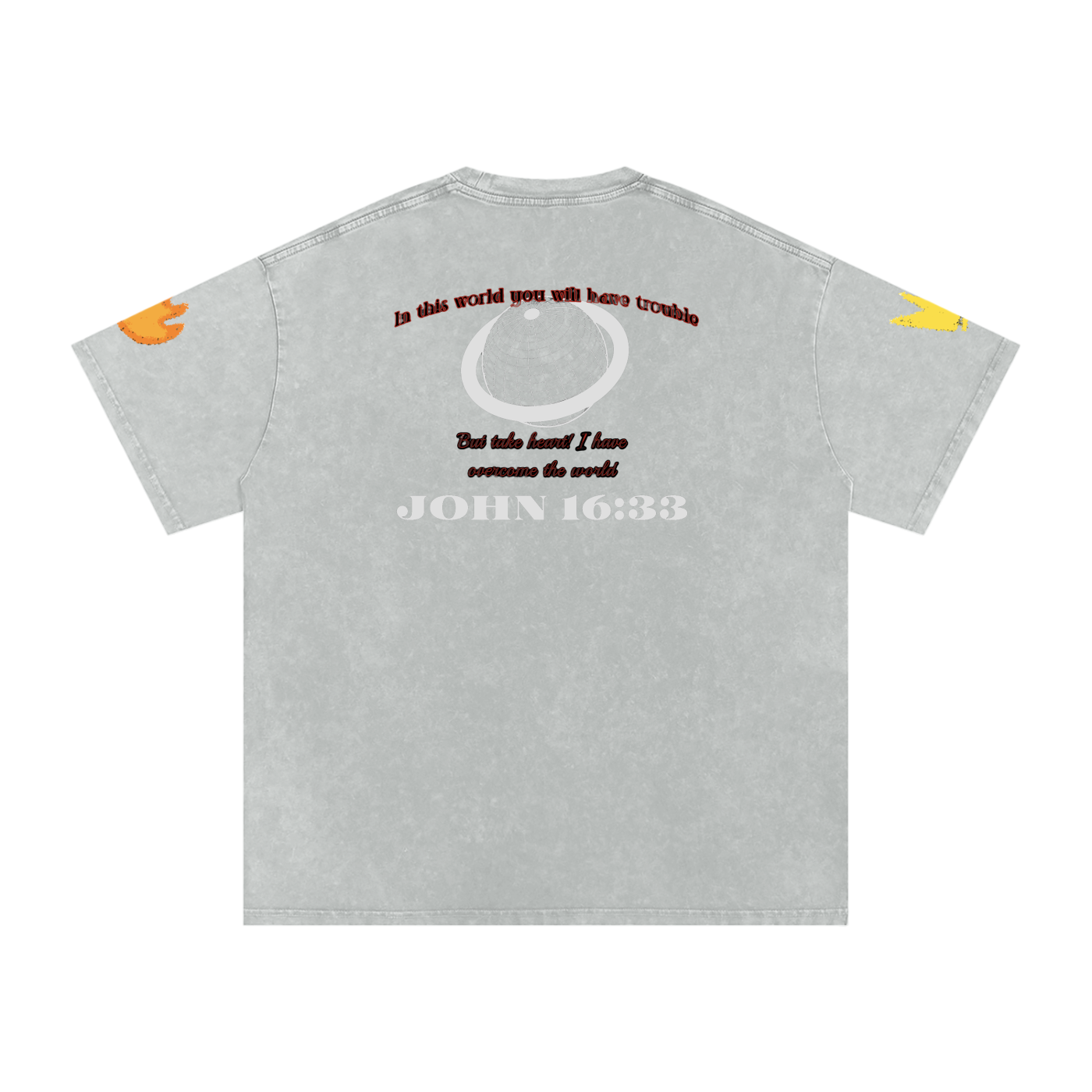 Take Heart! T-Shirt - (Crown & Flame)
