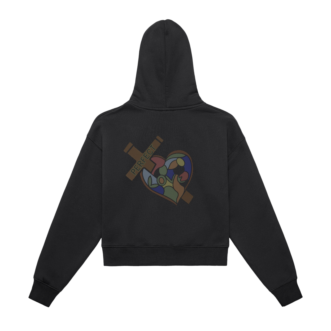 Women's Perfect Love - Zip-Up Crop Hoodie