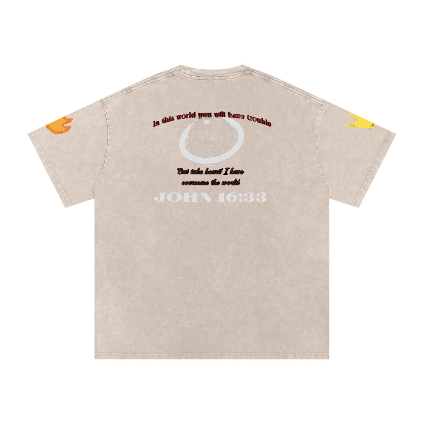 Take Heart! T-Shirt - (Crown & Flame)