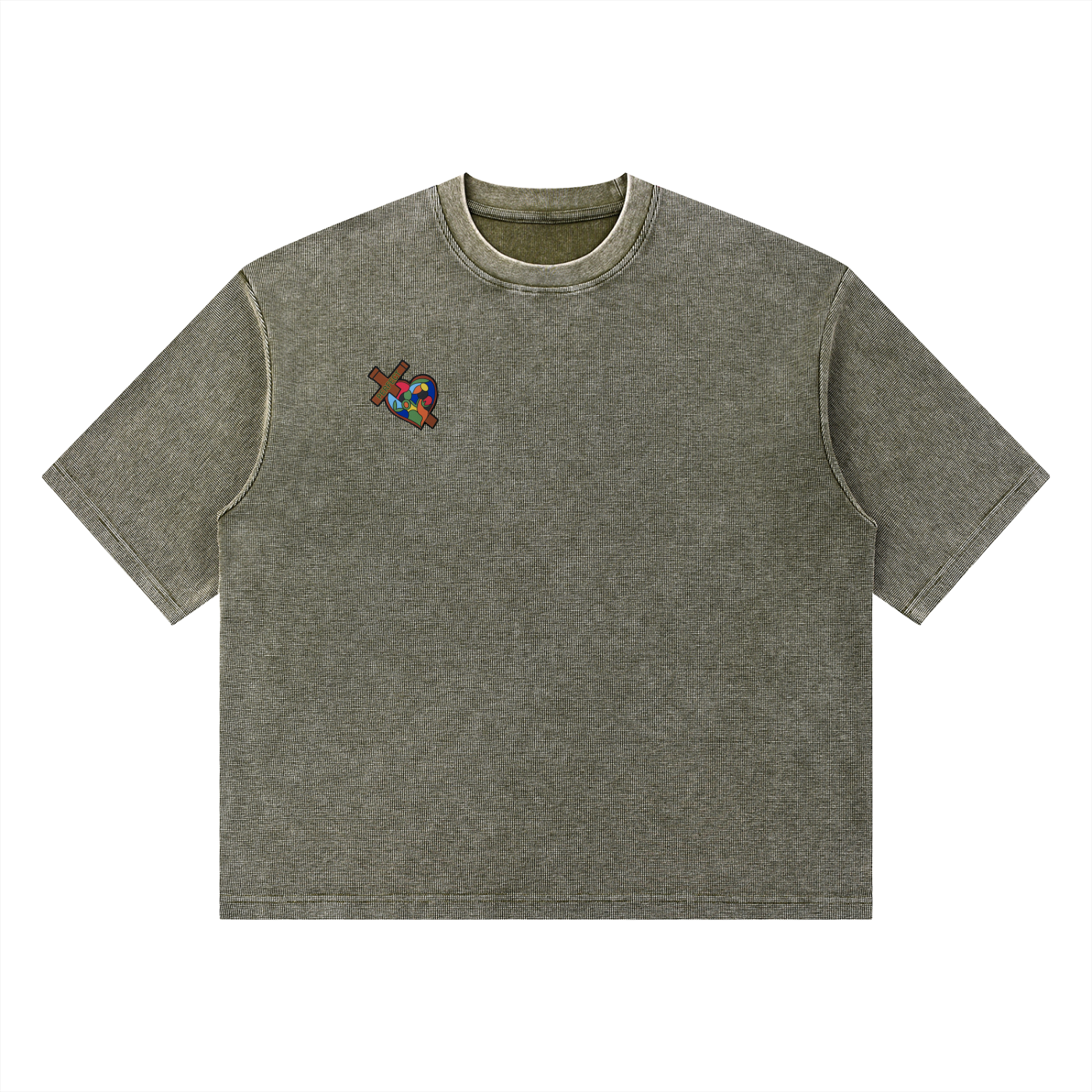 Perfect Love Waffle Boxy T-Shirt