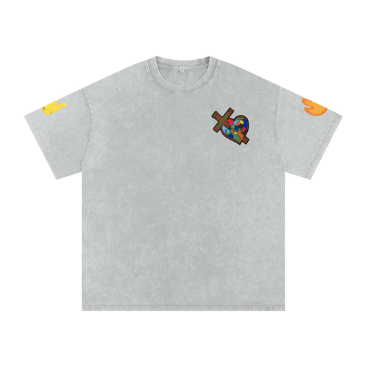 Take Heart! T-Shirt - (Crown & Flame)