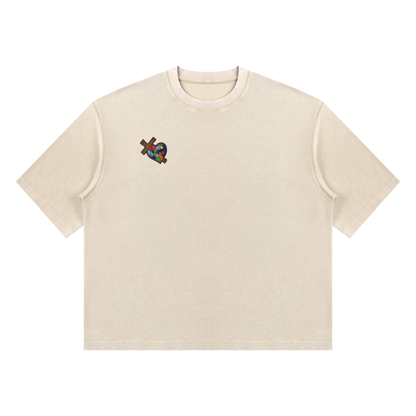 Perfect Love Waffle Boxy T-Shirt
