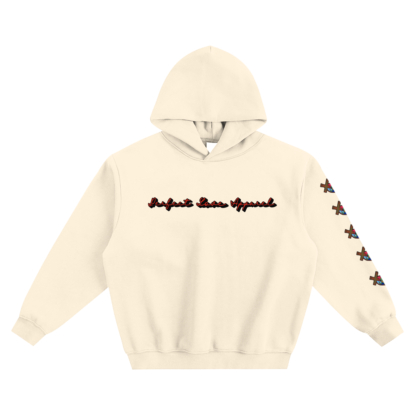 Perfect Love On Sleeves Hoodie