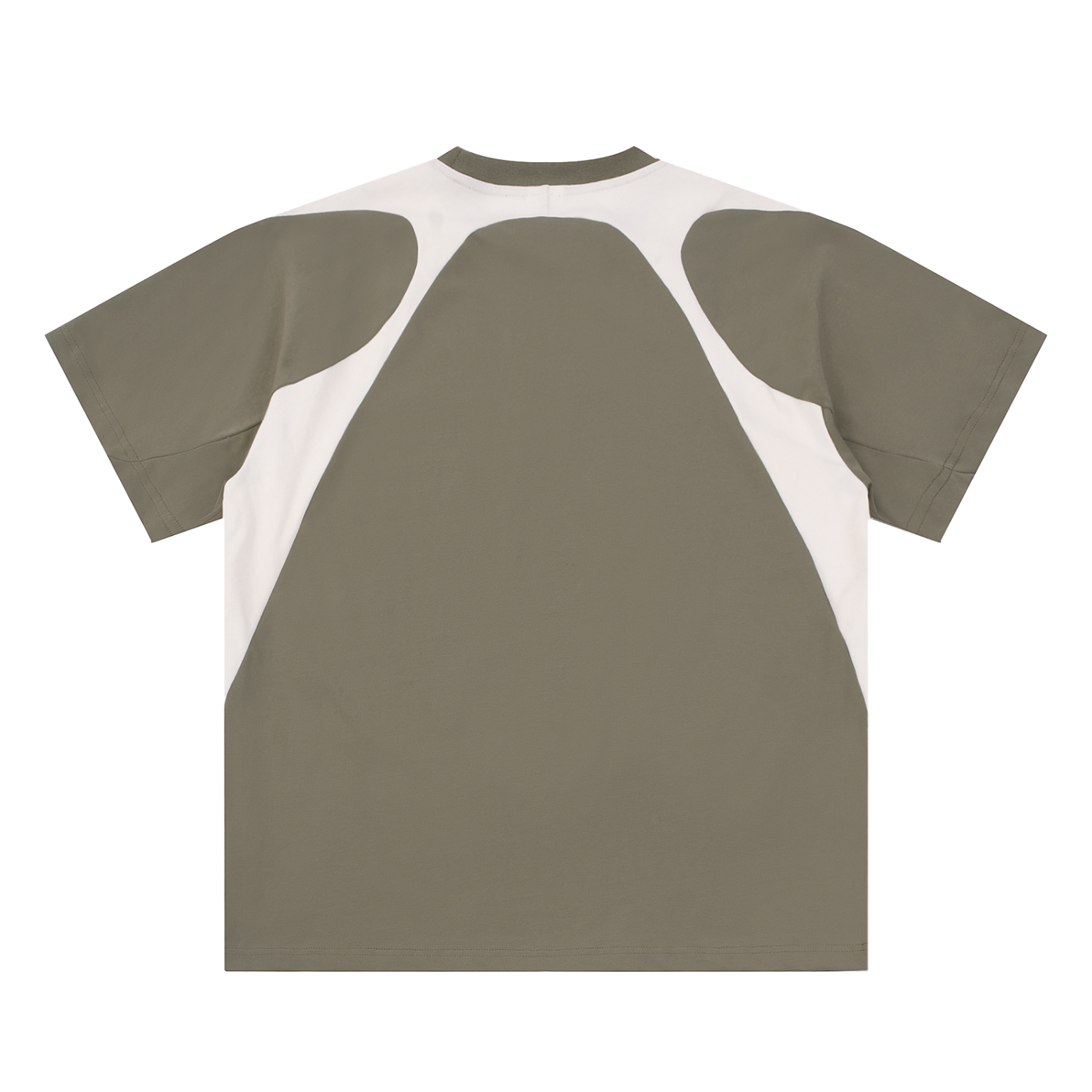 Perfect Love - Contrast Panel Cotton T-Shirt