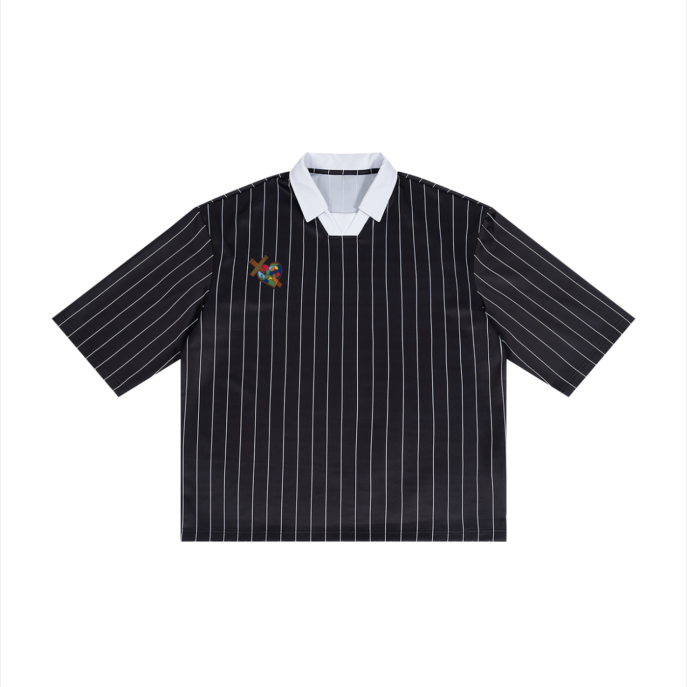 Perfect Love Unisex Pinstripe Soccer Jersey