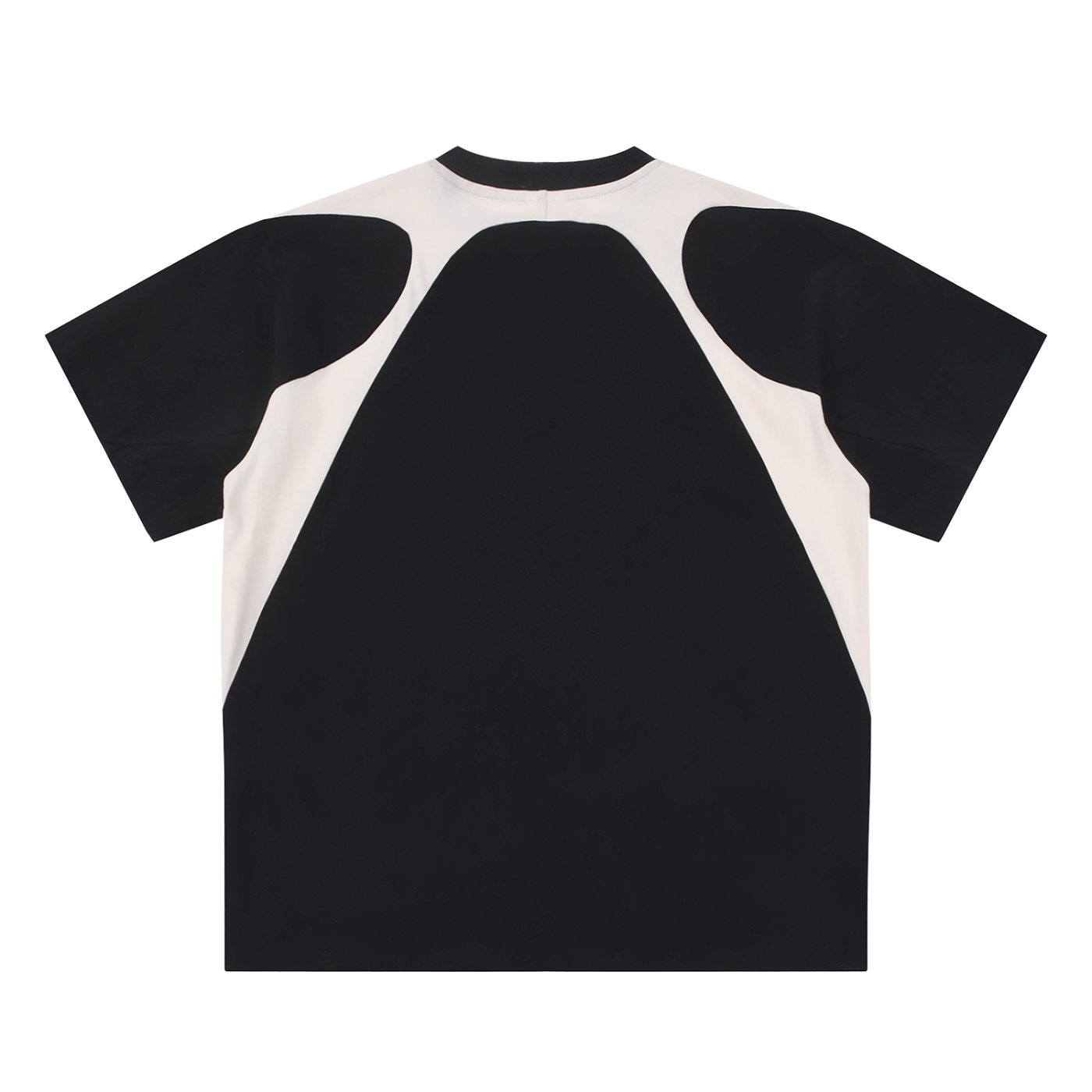 Perfect Love - Contrast Panel Cotton T-Shirt