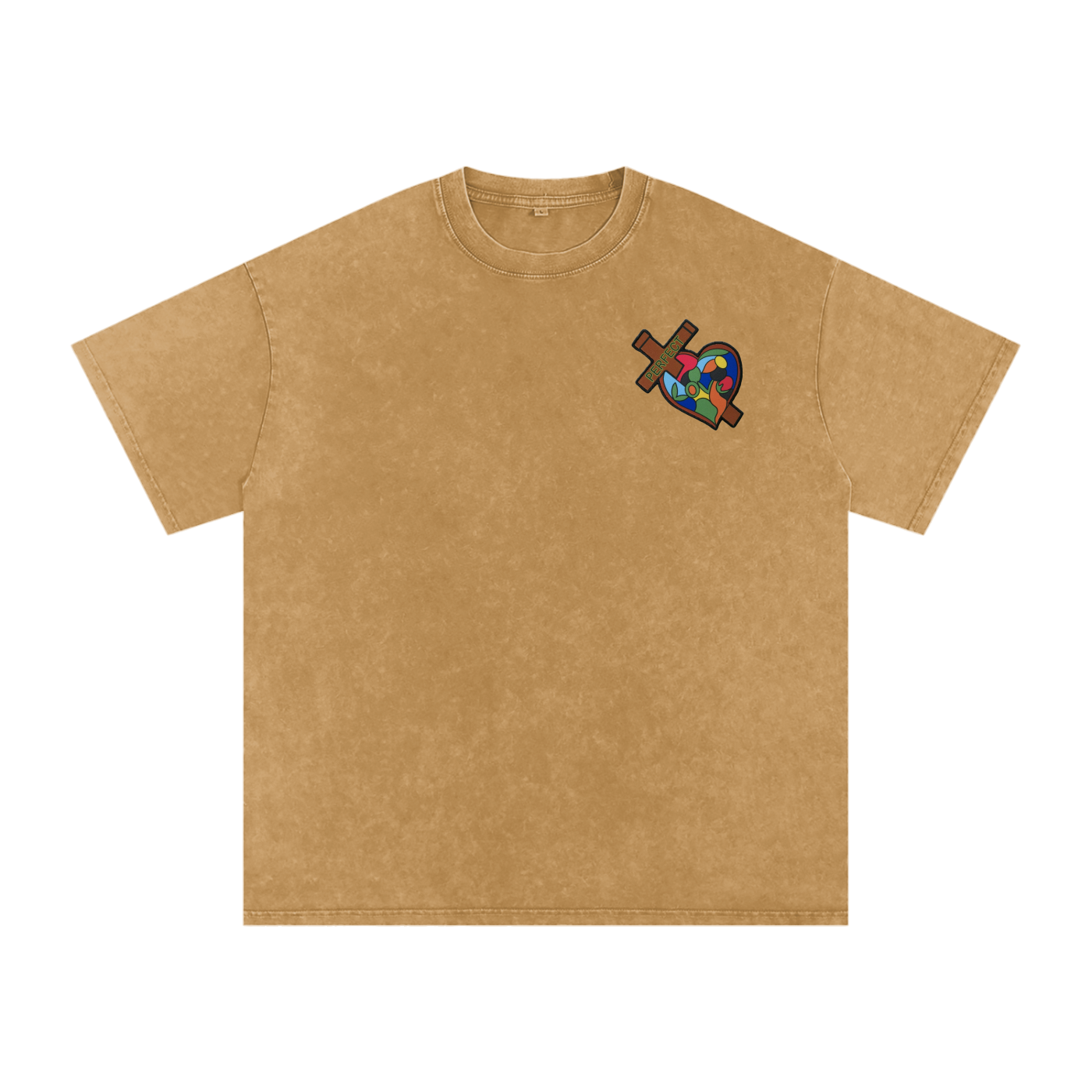 Take Heart! Black Globe (Acid Wash T-Shirt)