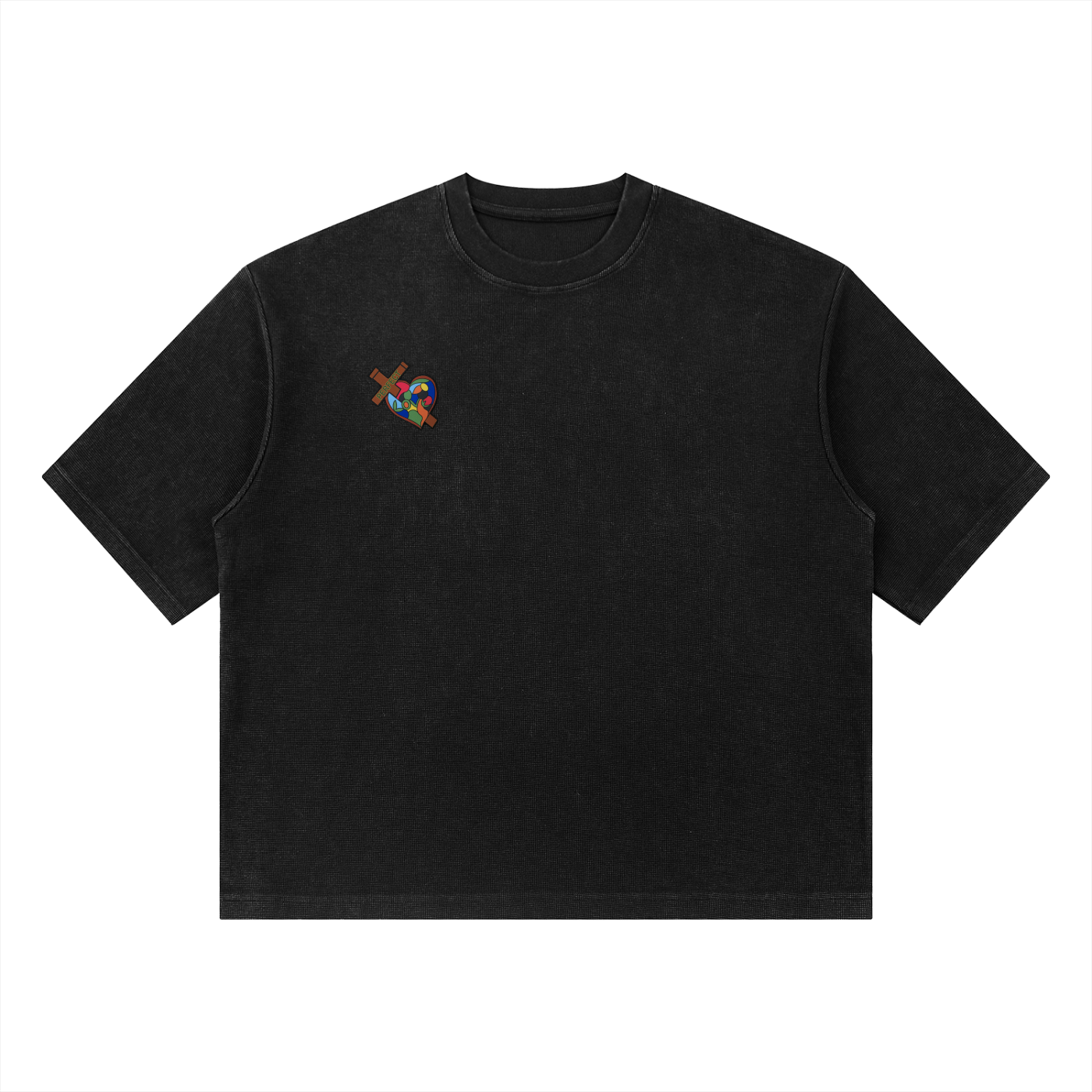 Perfect Love Waffle Boxy T-Shirt