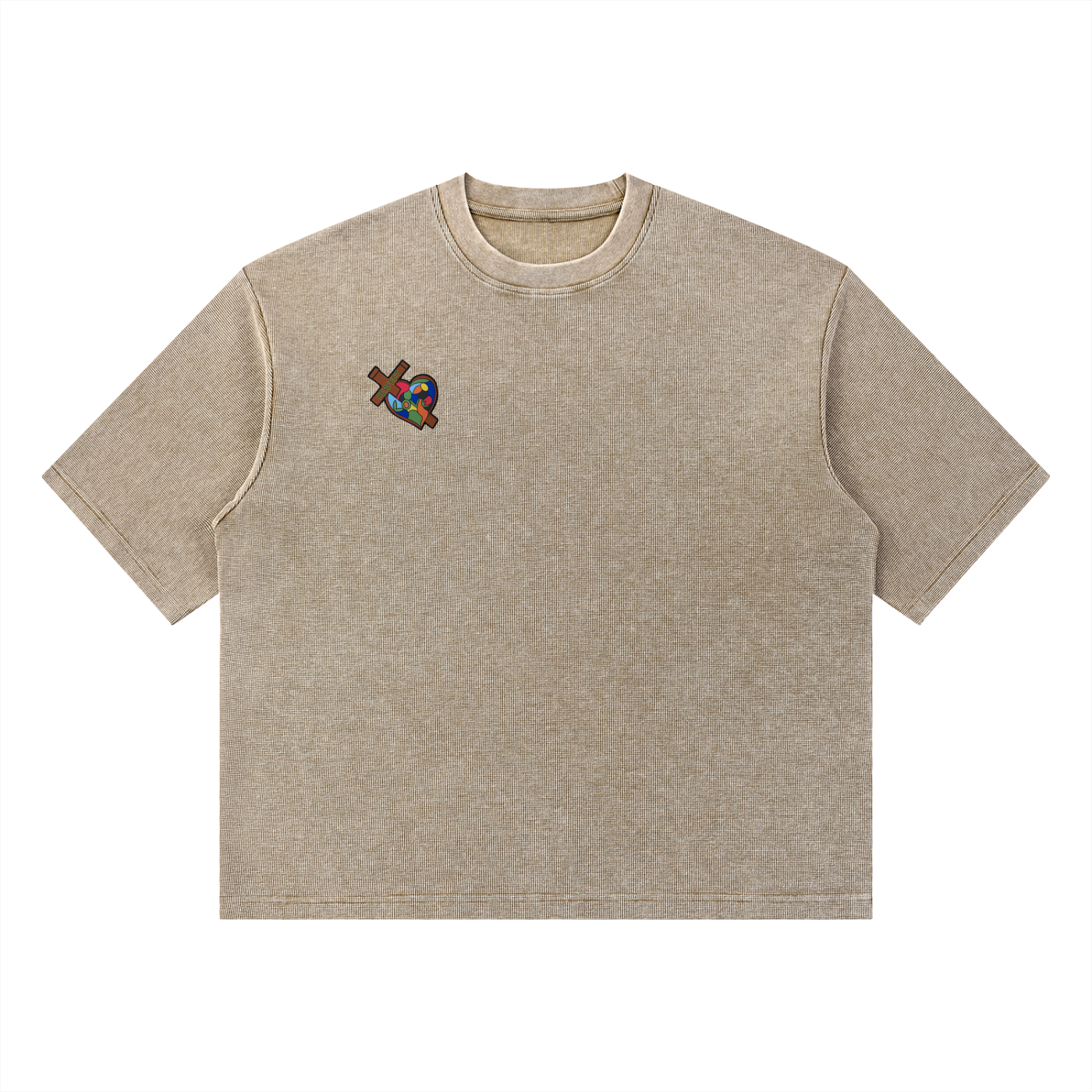 Perfect Love Waffle Boxy T-Shirt