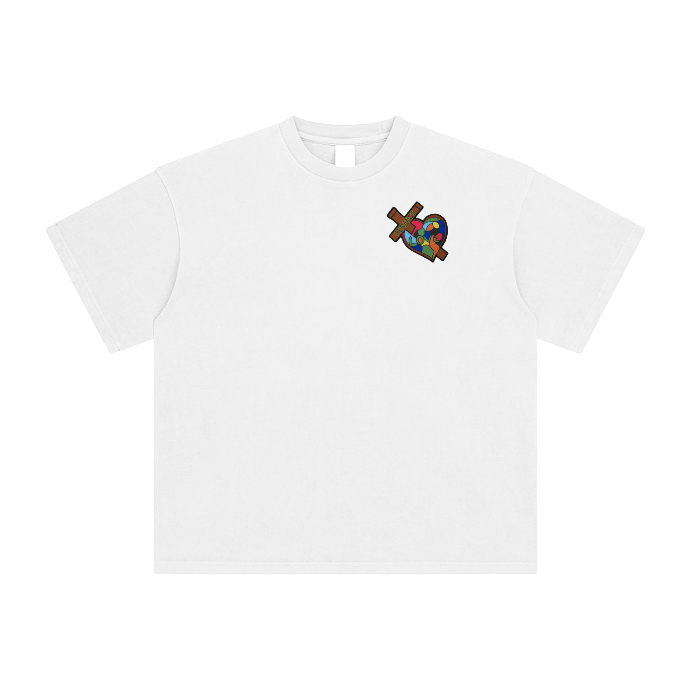Take Heart! Undefeated 4s T-Shirt (Enzyme Washed)