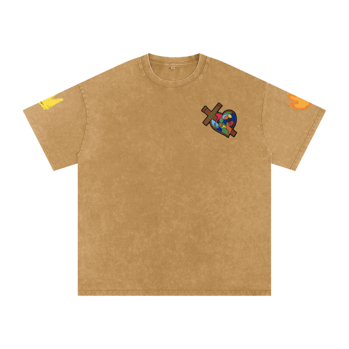 Take Heart! T-Shirt - (Crown & Flame)