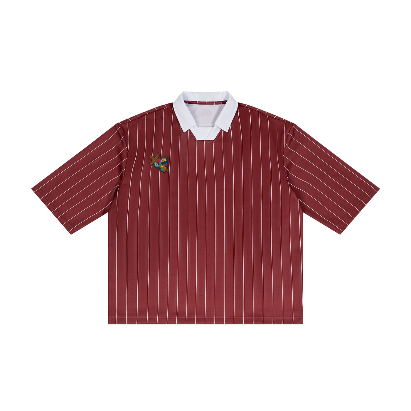 Perfect Love Unisex Pinstripe Soccer Jersey