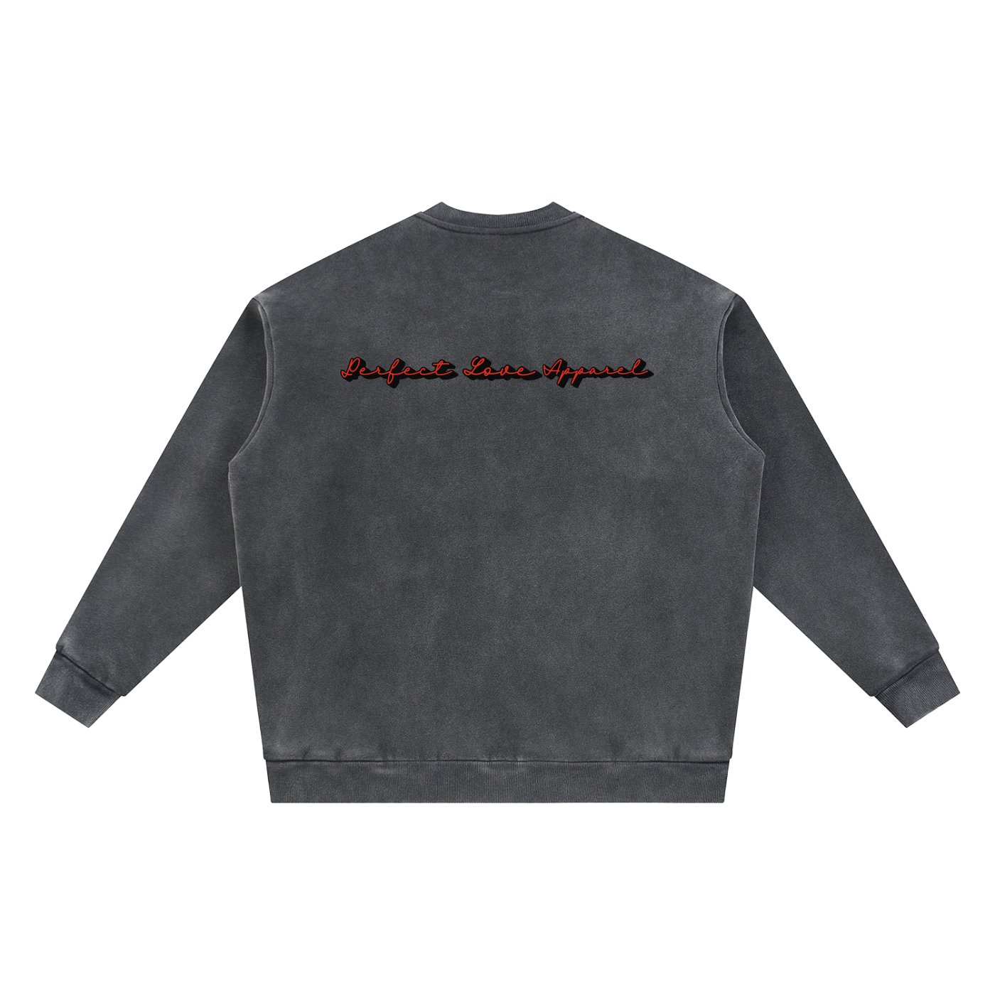 Perfect Love Vintage Washed Fleece Baseball Jacket