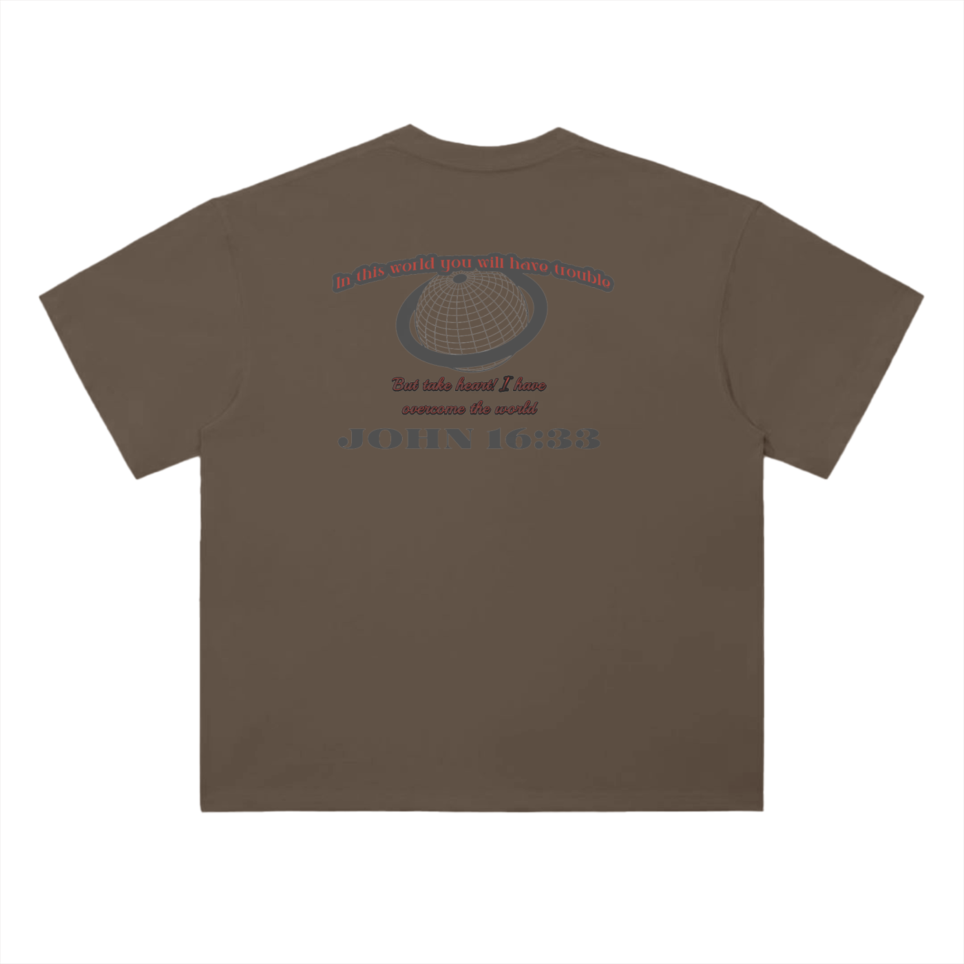 Take Heart! (Logo Centered) - Drop Shoulder T-Shirt