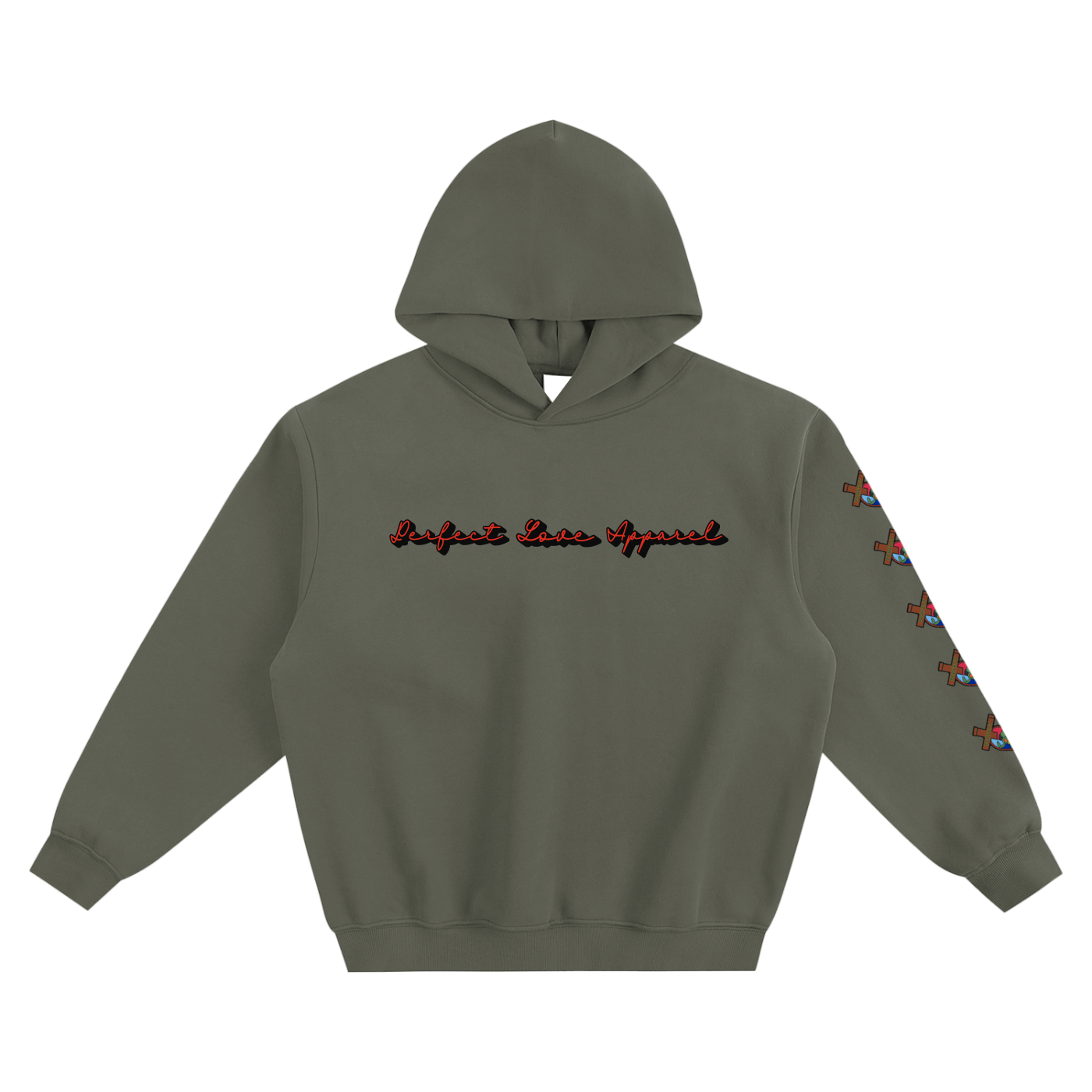 Perfect Love On Sleeves Hoodie