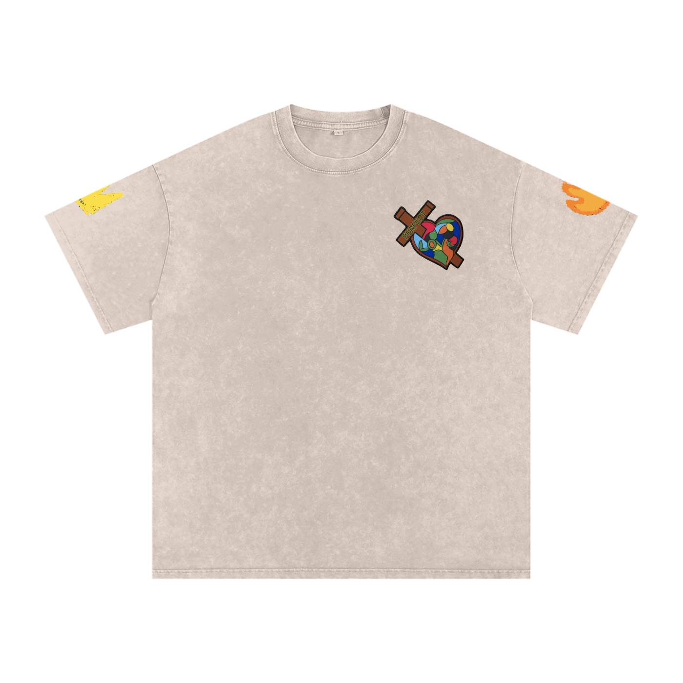 Take Heart! T-Shirt - (Crown & Flame)