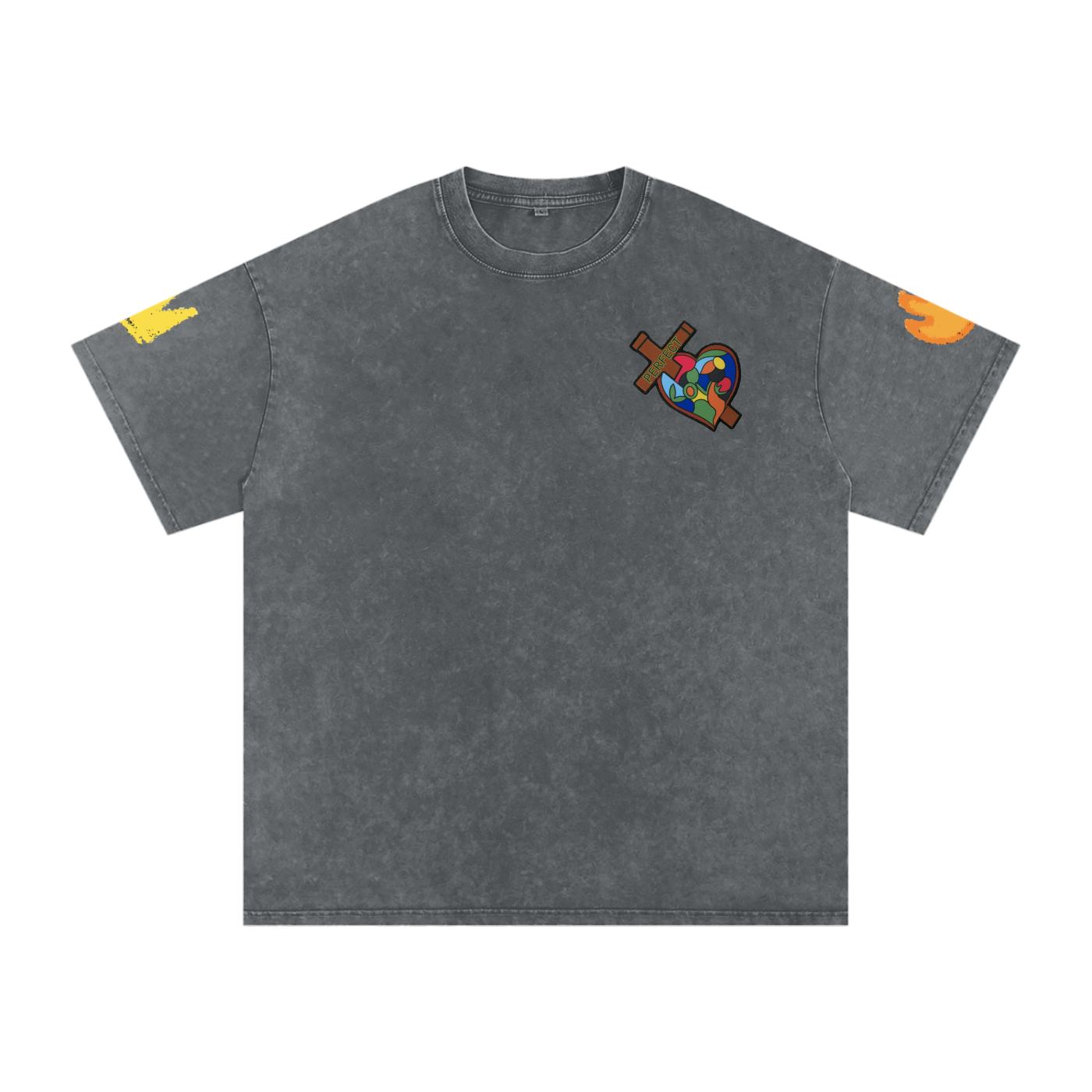 Take Heart! T-Shirt - (Crown & Flame)