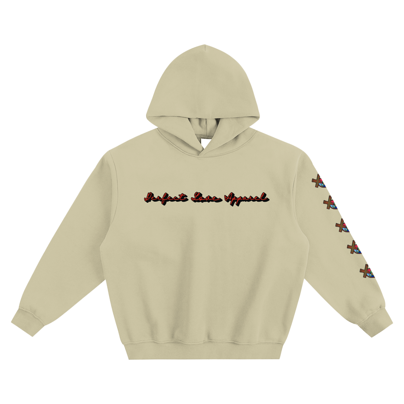 Perfect Love On Sleeves Hoodie